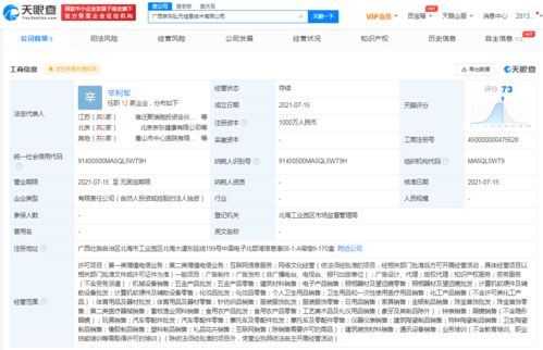 京東關聯公司布局廣西，成立網絡技術服務新公司